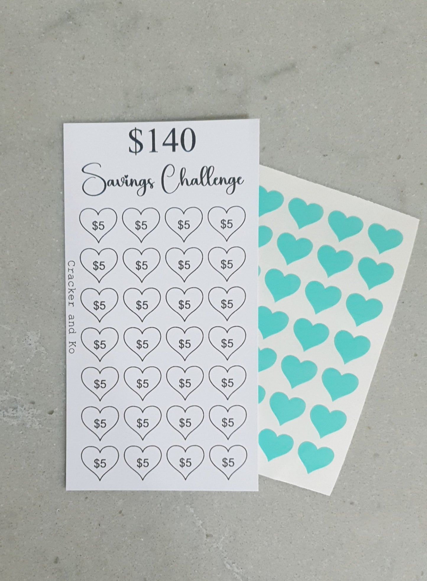 Savings Challenge Binder