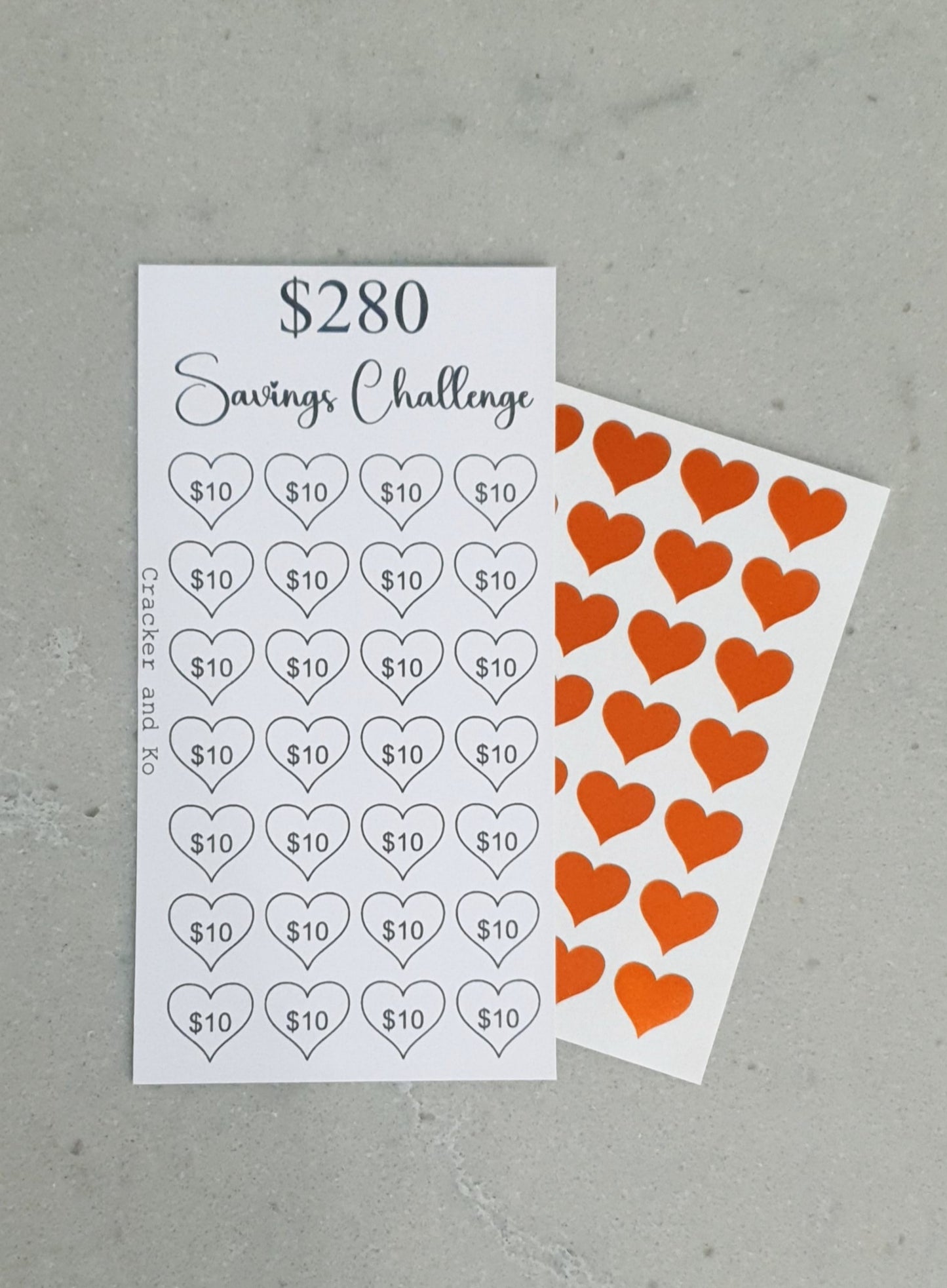 Savings Challenge Binder