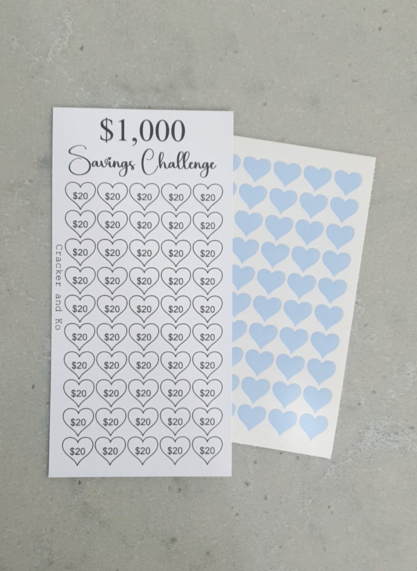 Savings Challenge Binder