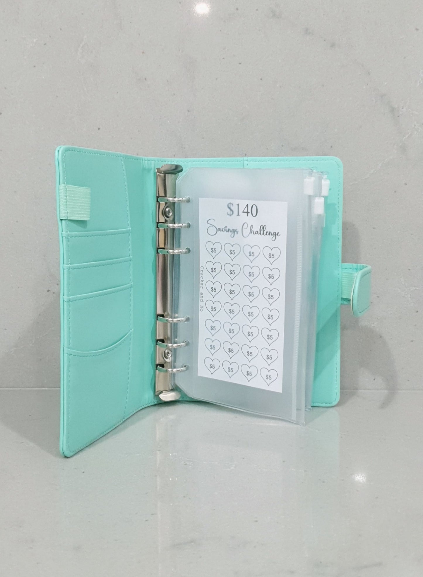 Savings Challenge Binder