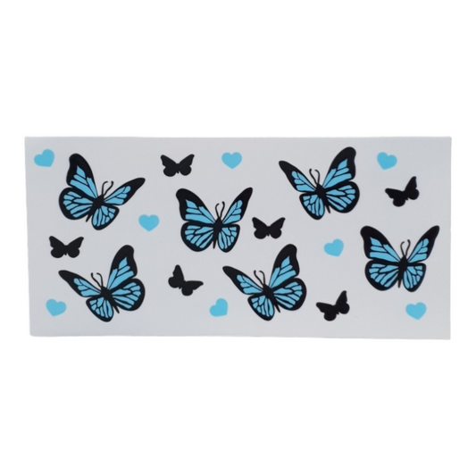 16oz UV DTF WRAP - BUTTERFLY