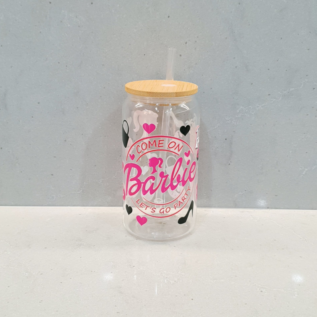 16oz Glass Can - DOLL 1