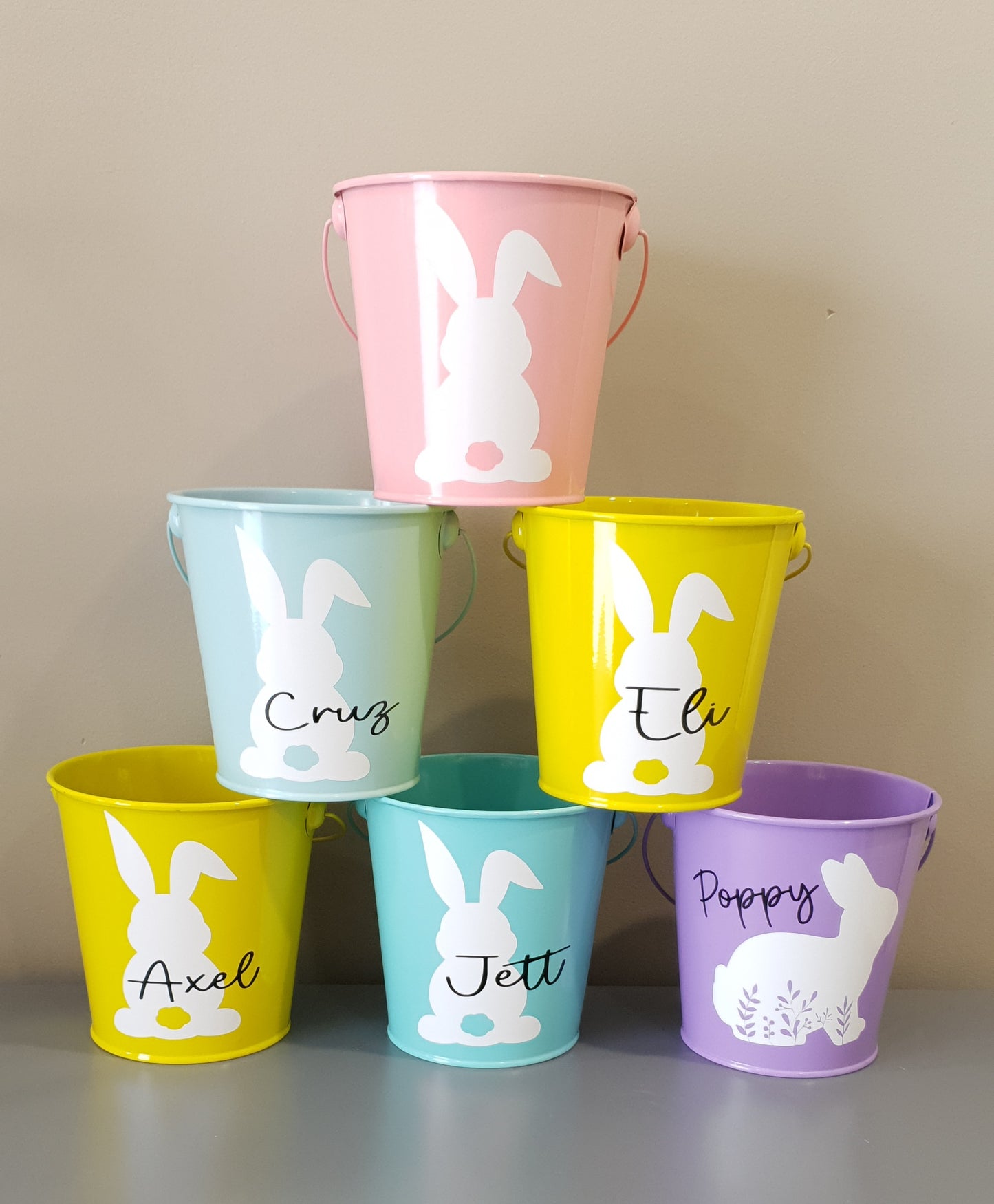 Personalised Easter Buckets