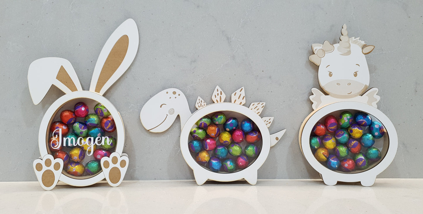 Personalised Easter drop box / money box