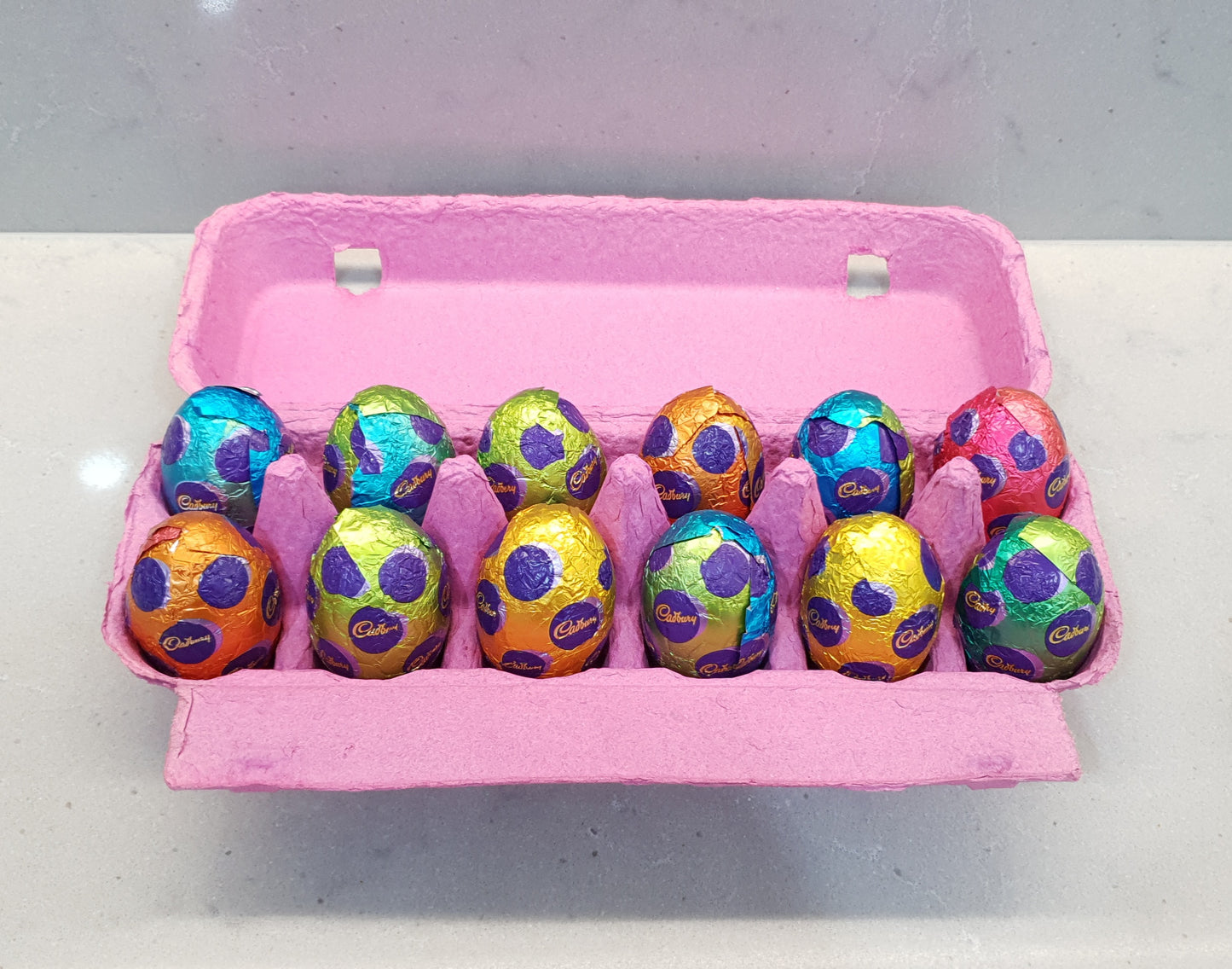 Personalised easter egg carton