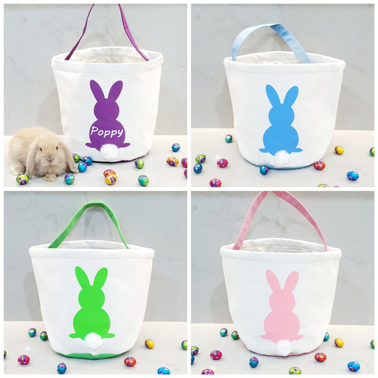 Personalised easter bunny bag