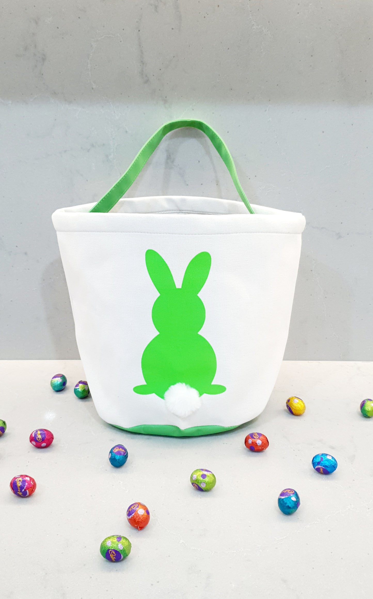 Personalised easter bunny bag