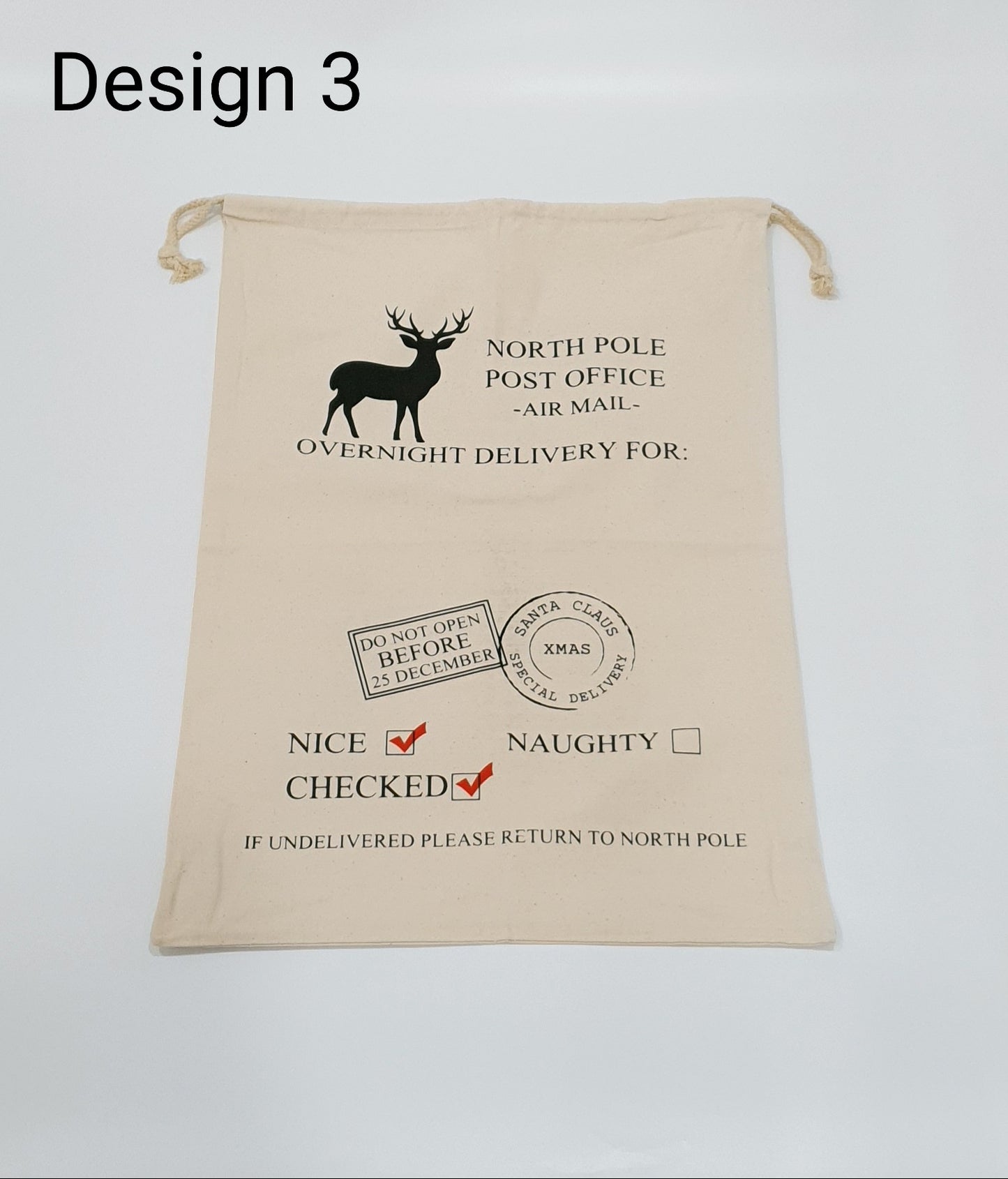 Personalised Christmas Sack