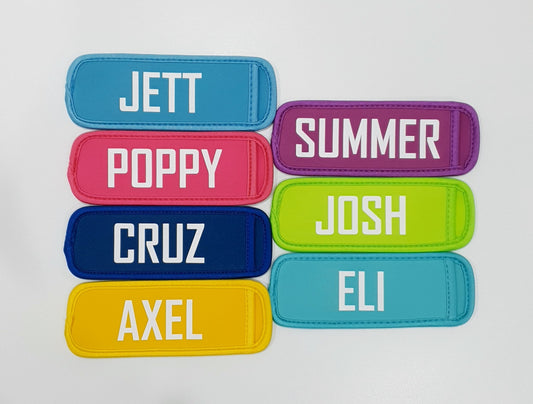 Personalised icypole holders